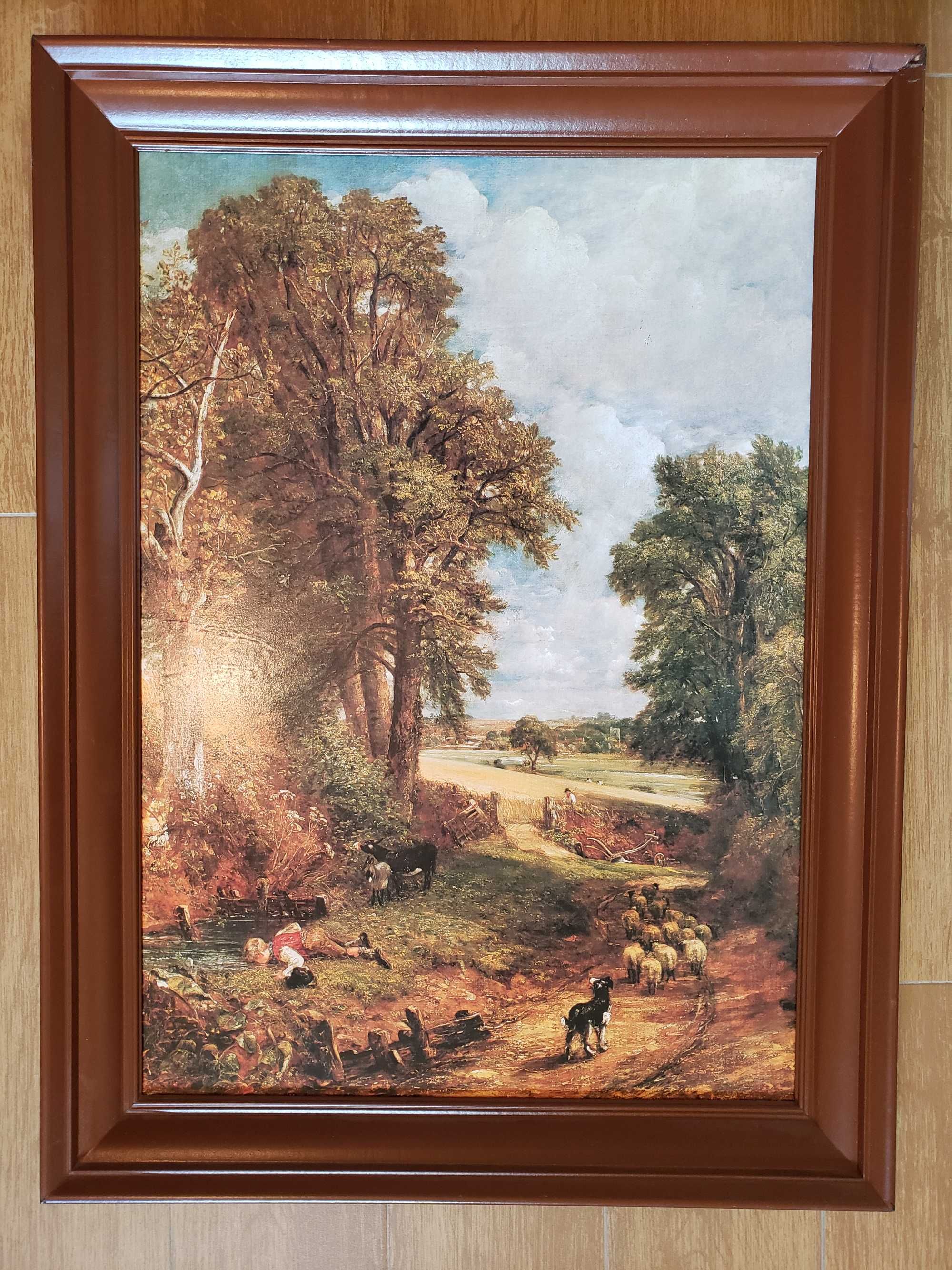 Obraz ,,the drinking boy" reprodukcja . Autor John Constable 1826 r.