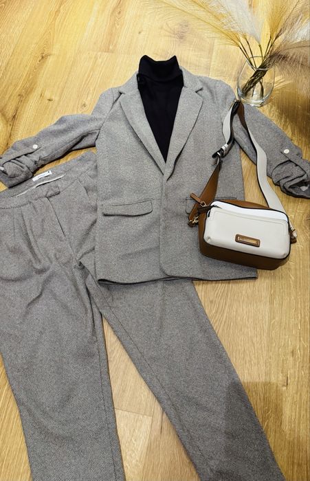 Ganitur beżowo-brązowy