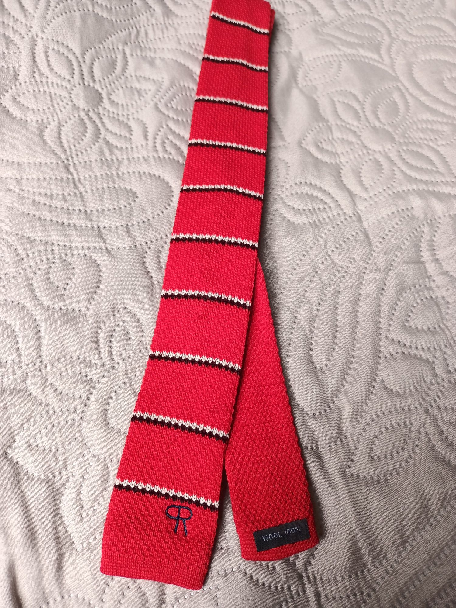 Krawat - knit 100 % wełna