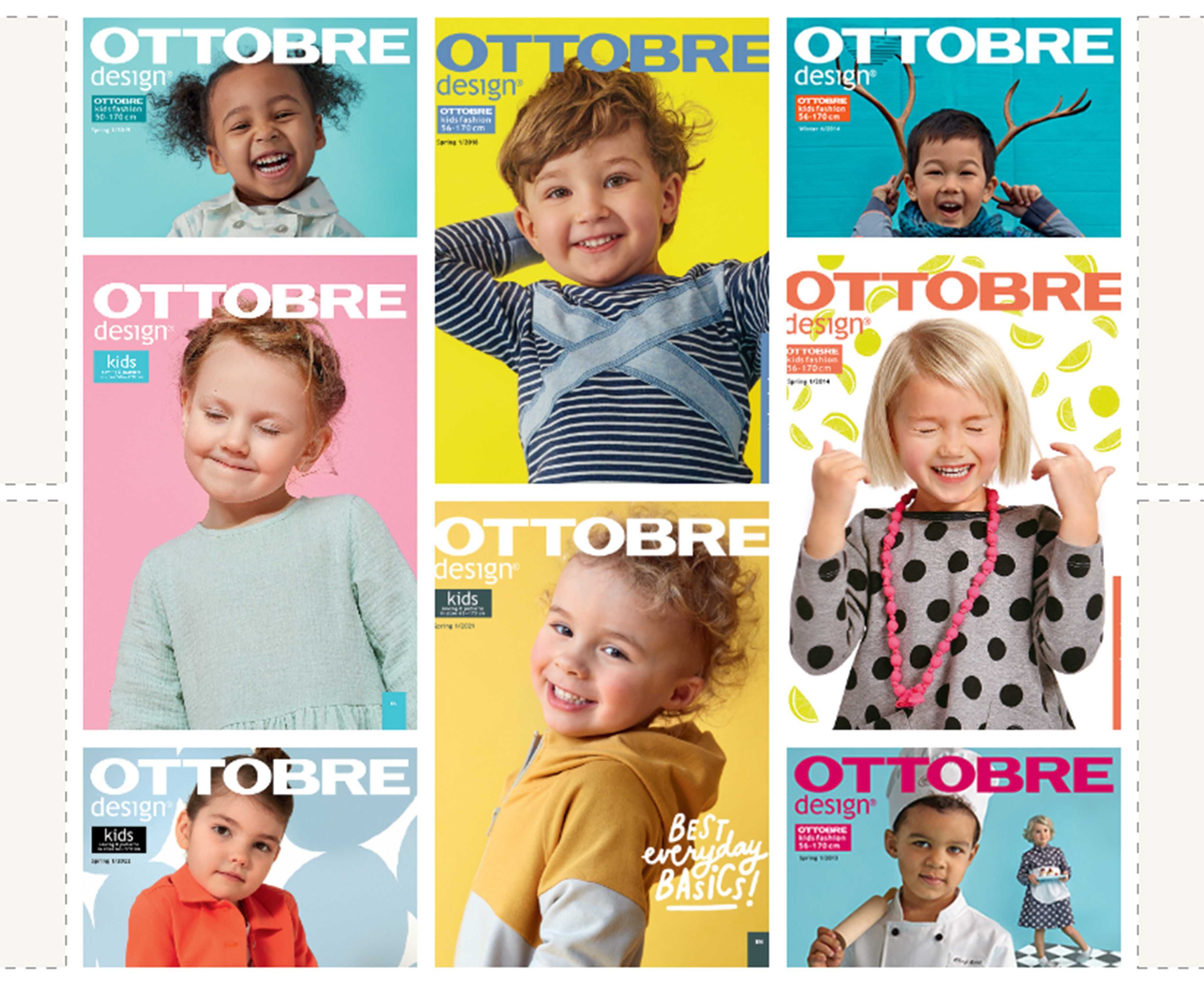 Журнал Ottobre Kids (весна) викрійки отобре