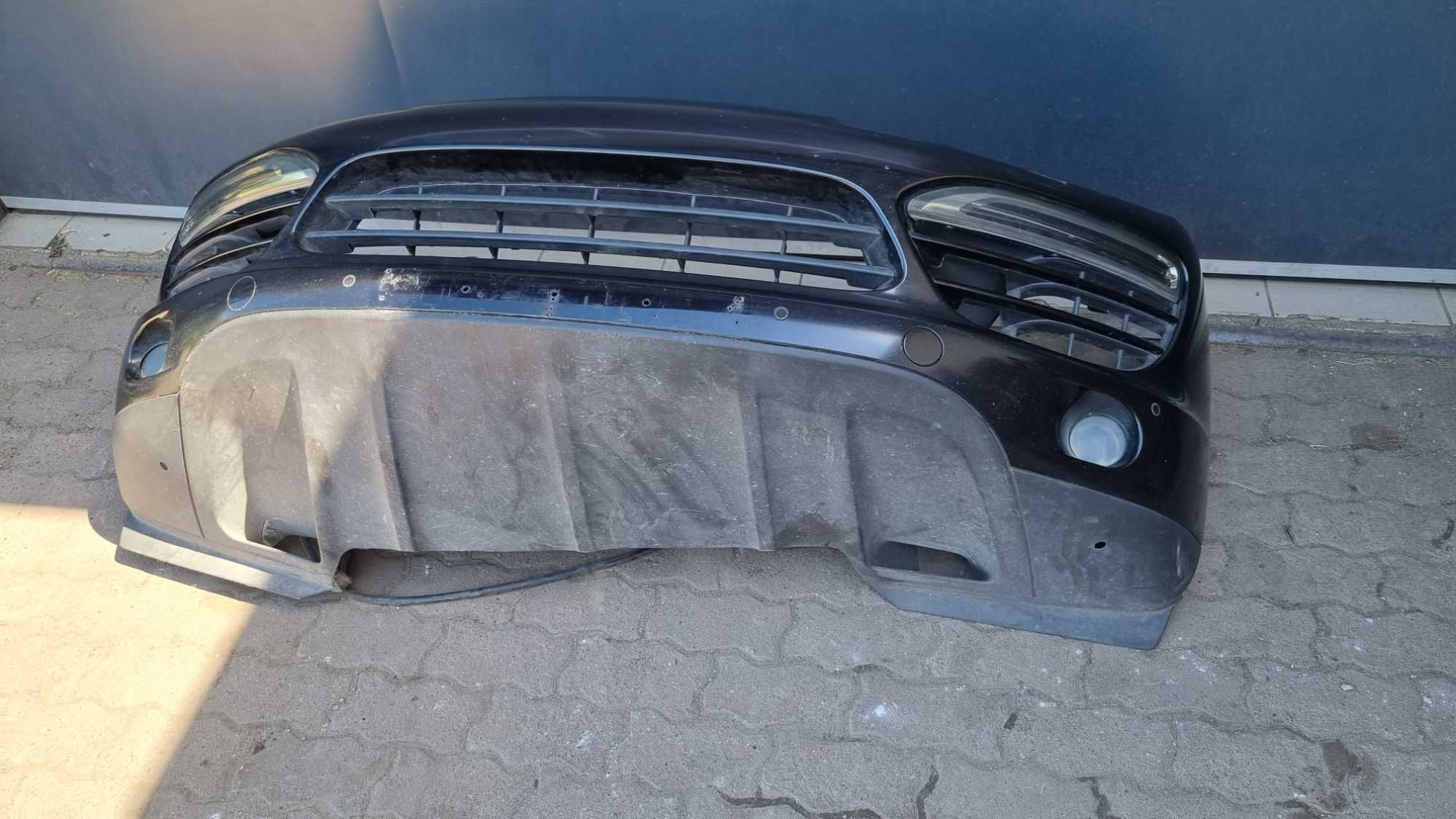 Zderzak przód Cayenne II 7p czarny Lc9x