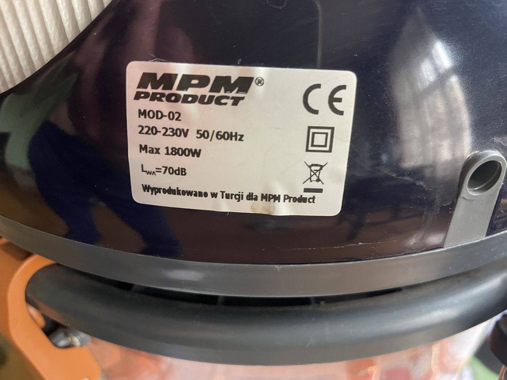 Odkurzacz piorący MPM MOD 02 sprawny