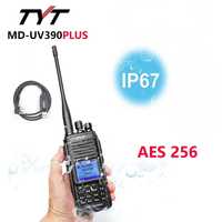 Рація цифрова (IP67) TYT MD-UV390Plus 10Вт (шифр. AES256)акум 2800 мАг