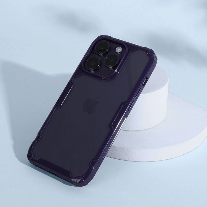 Nillkin Nature Pro etui iPhone 14 Pro pancerny pokrowiec przezroczysty