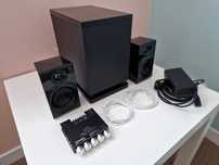 Panasonic 2.1 Bluetooth kolumny wzmacniacz subwoofer stereo kino