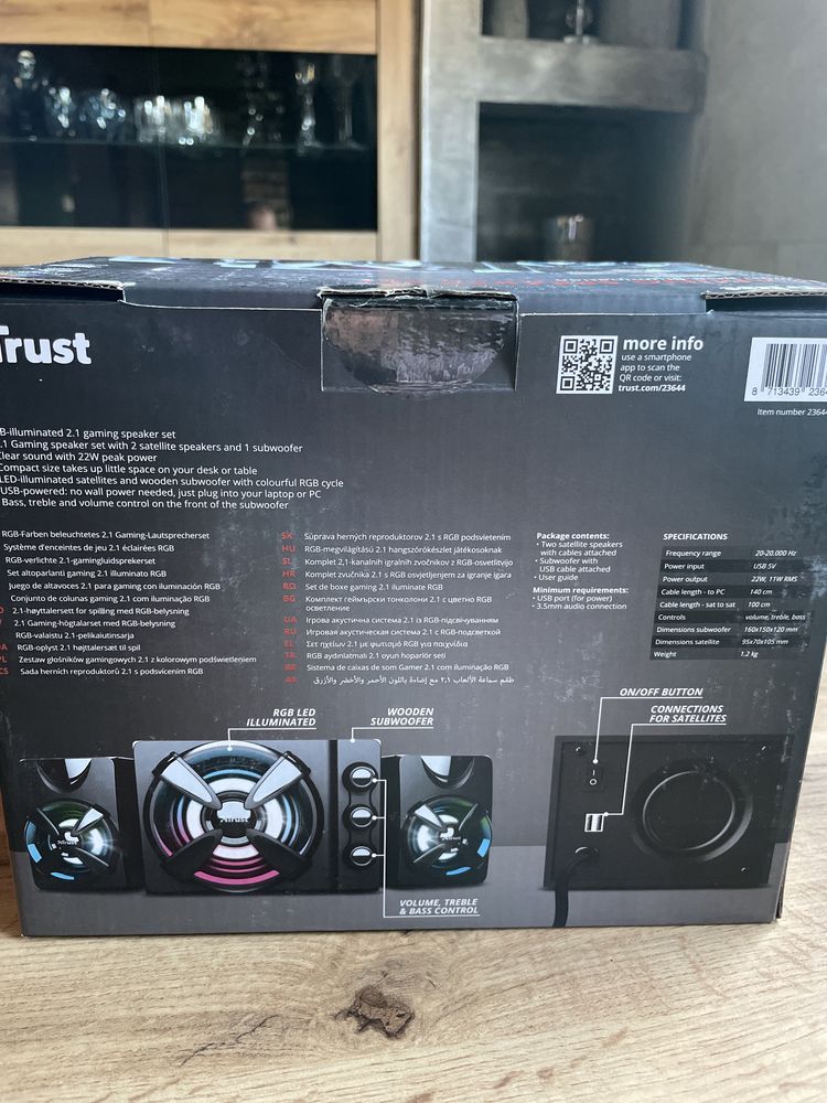 Trust gaming speaker set