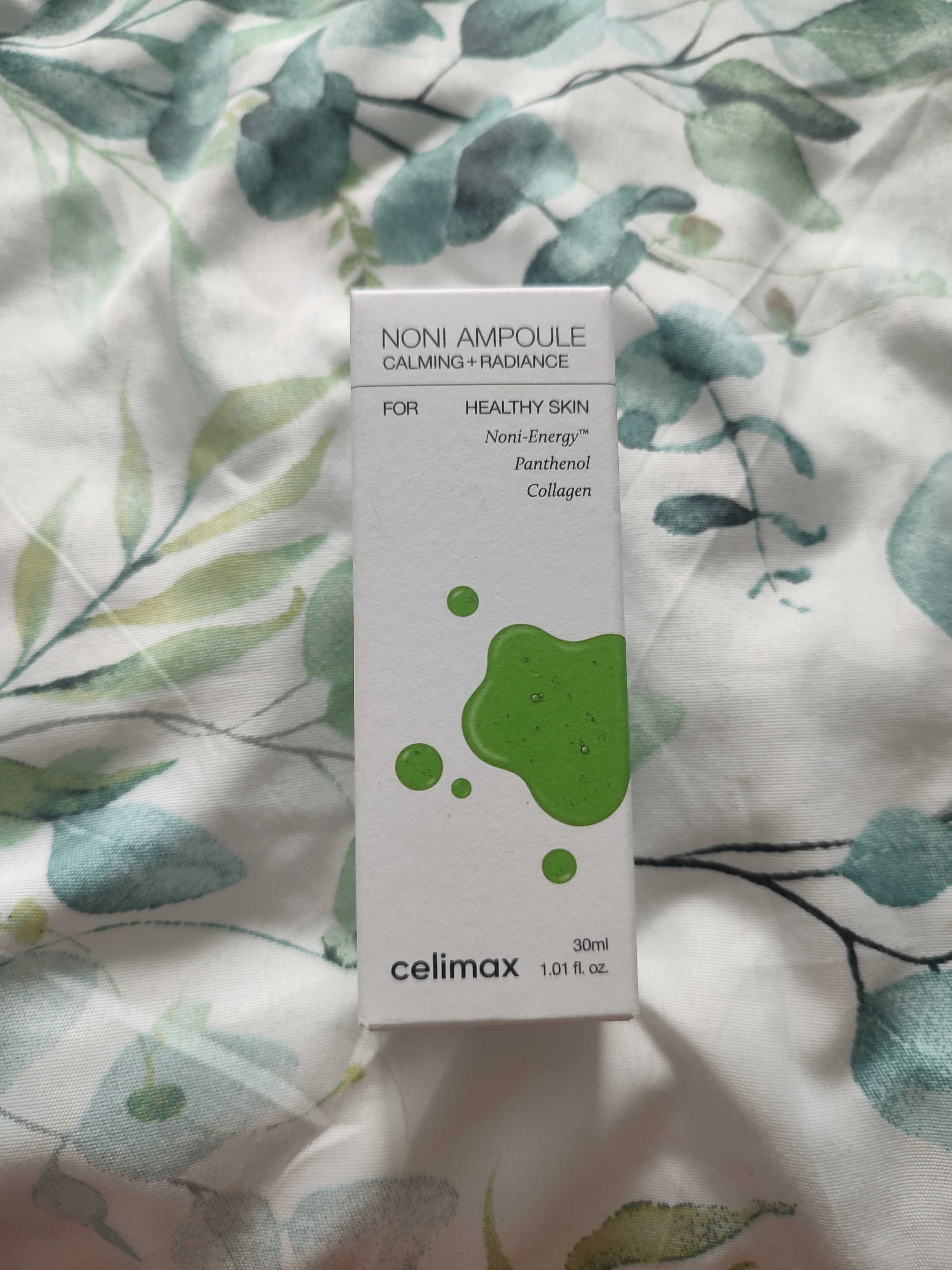 Serum do twarzy celimax noni ampoule calming kojące koreańska marka
