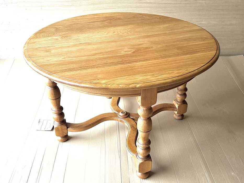 Stół okrągły rozkładany