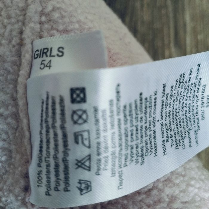 Czapka zimowa dla dziewczynki