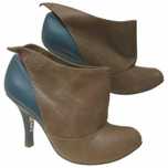 Irregular Choice nietypowe Szpilki botki skórzane 39