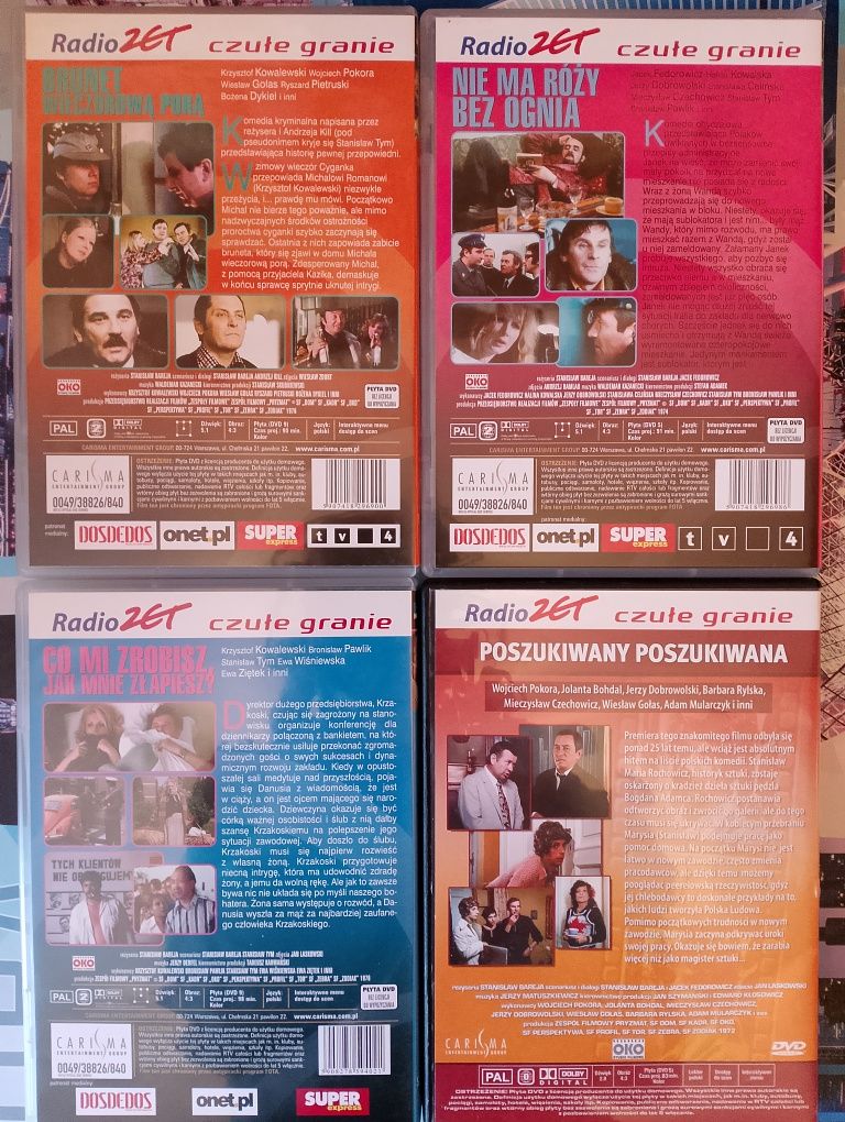 Komedie Stanisława Barei 4xDVD