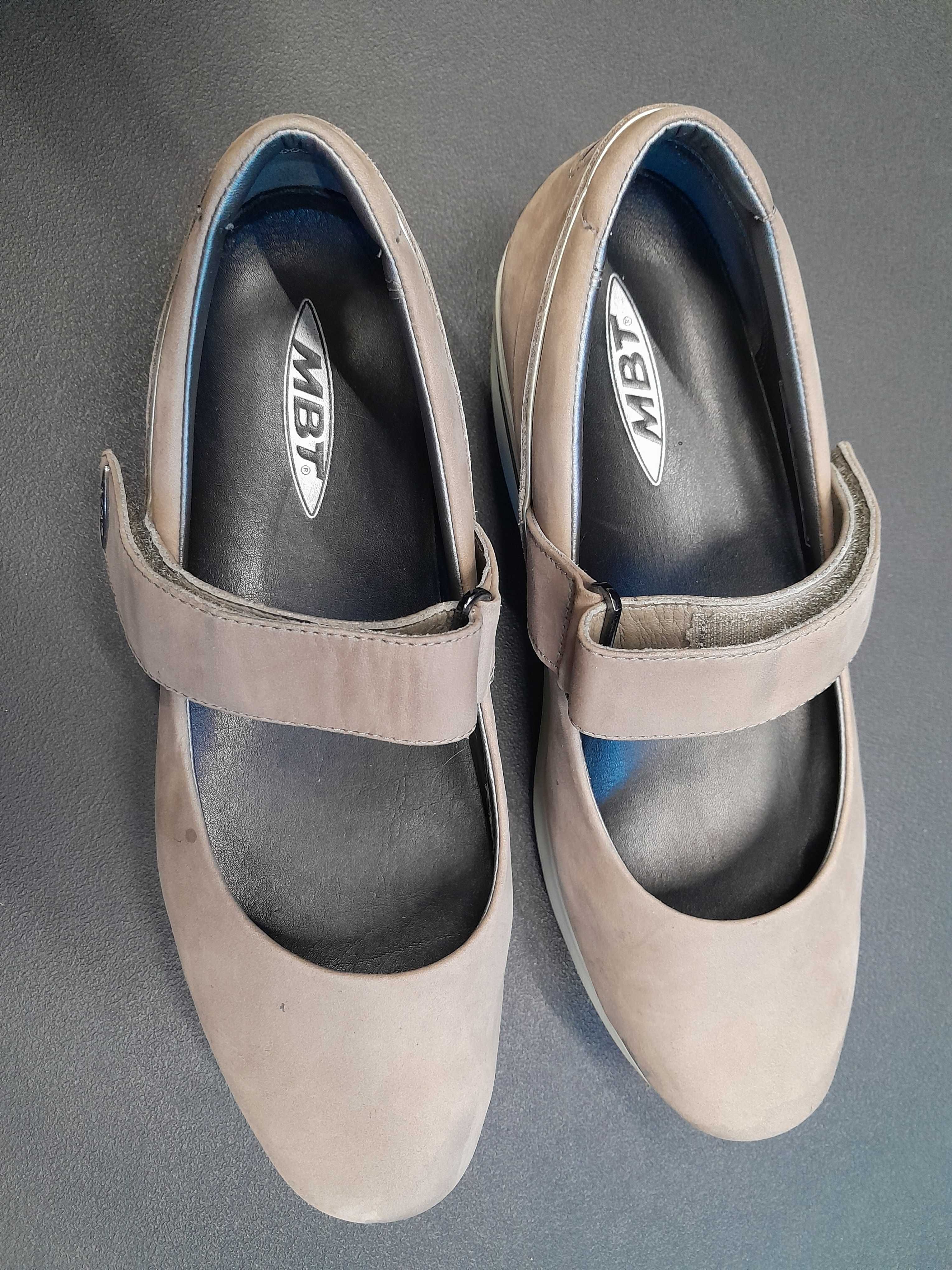 MBT Kesho Mary Jane Rocker Walking Shoes Nubuck. 39