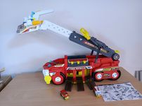 Dickie Toys Duży wóz strażacki Fire Tablet światło dźwięk