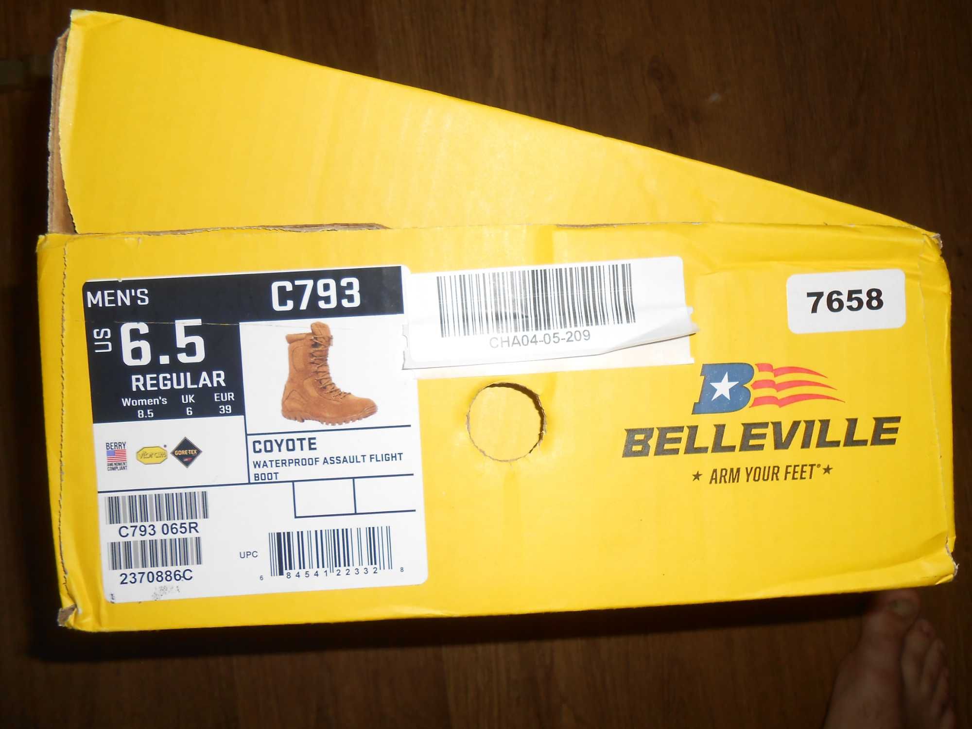 Військові черевики/берці Belleville C793 Waterproof Assault Flight