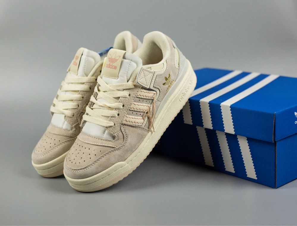 Adidas Forum 84 Low ,,Off White,, Beige,адідас,форум,adidas.