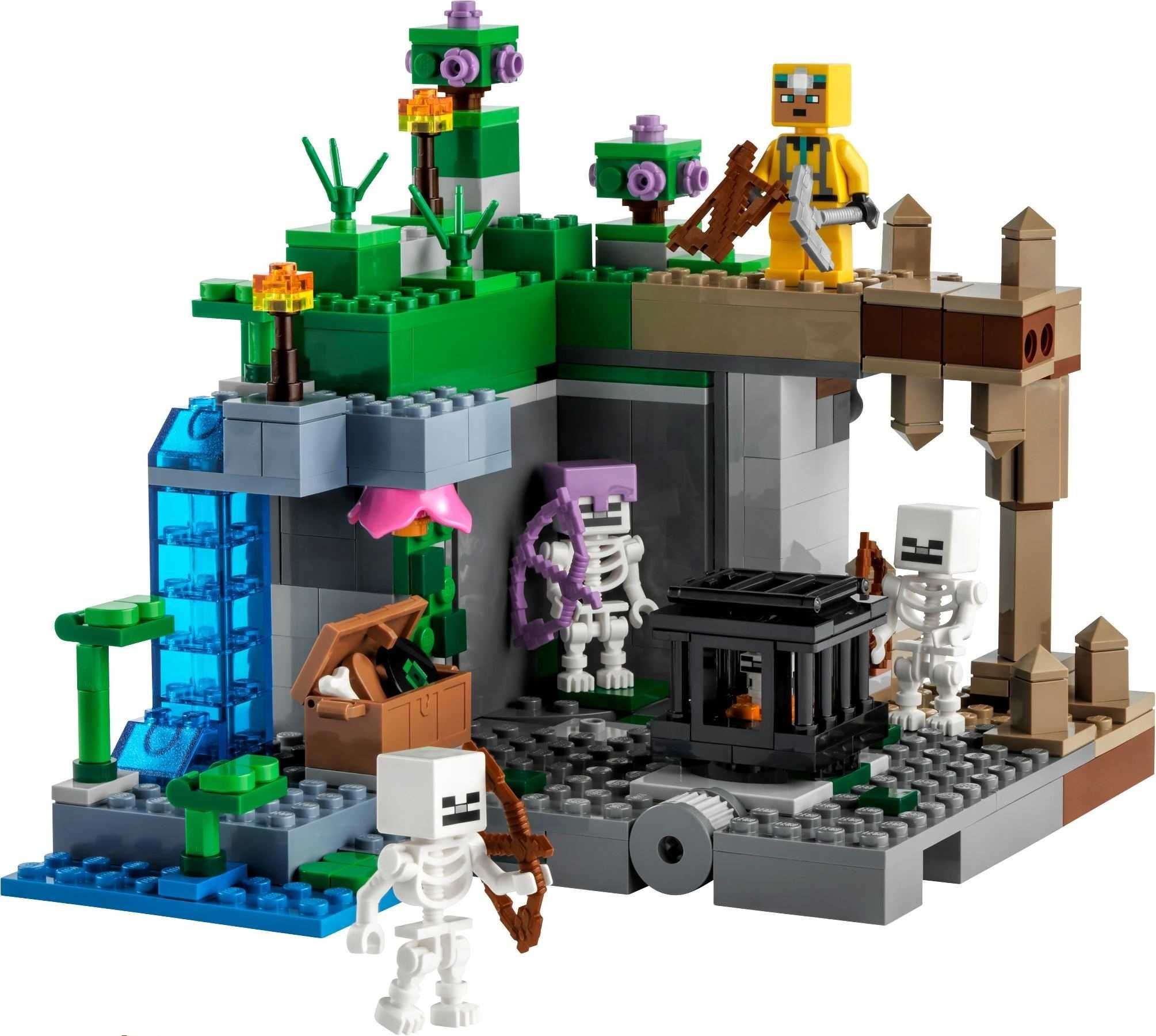 Zestaw LEGO Minecraft Loch Szkieletów NOWY