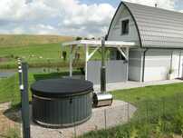 Domek Całoroczny Balia z funkcją Jacuzzi