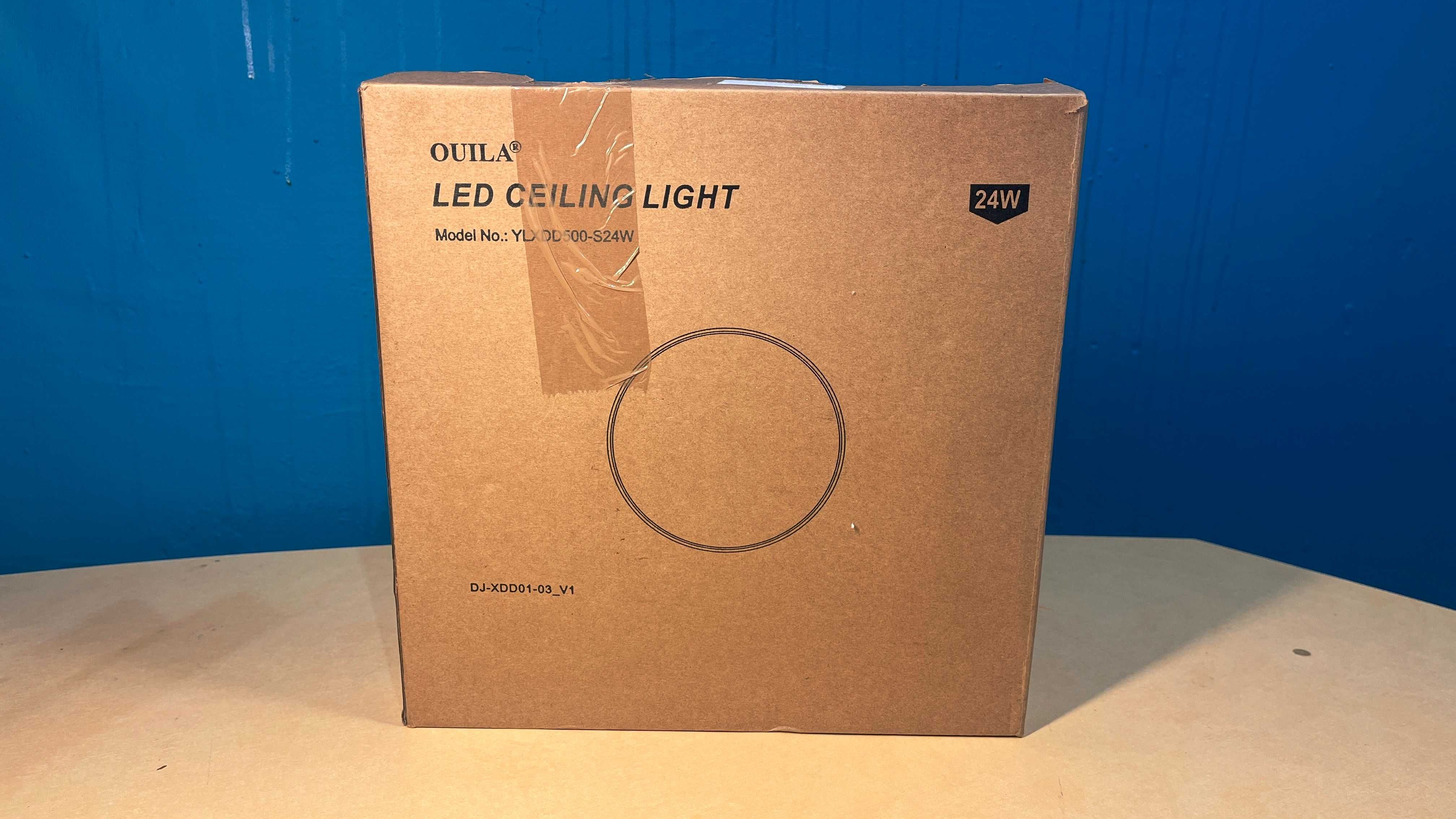 Lampa sufitowa LED, ściemniana,z pilotem,24 W,RGB, zmiana koloru spm85