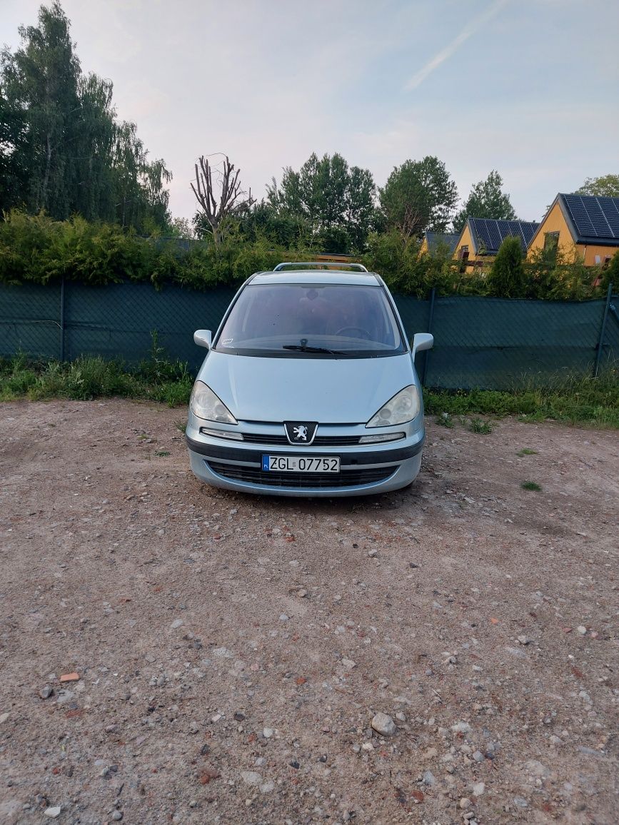 Peugeot 807 pali jeździ