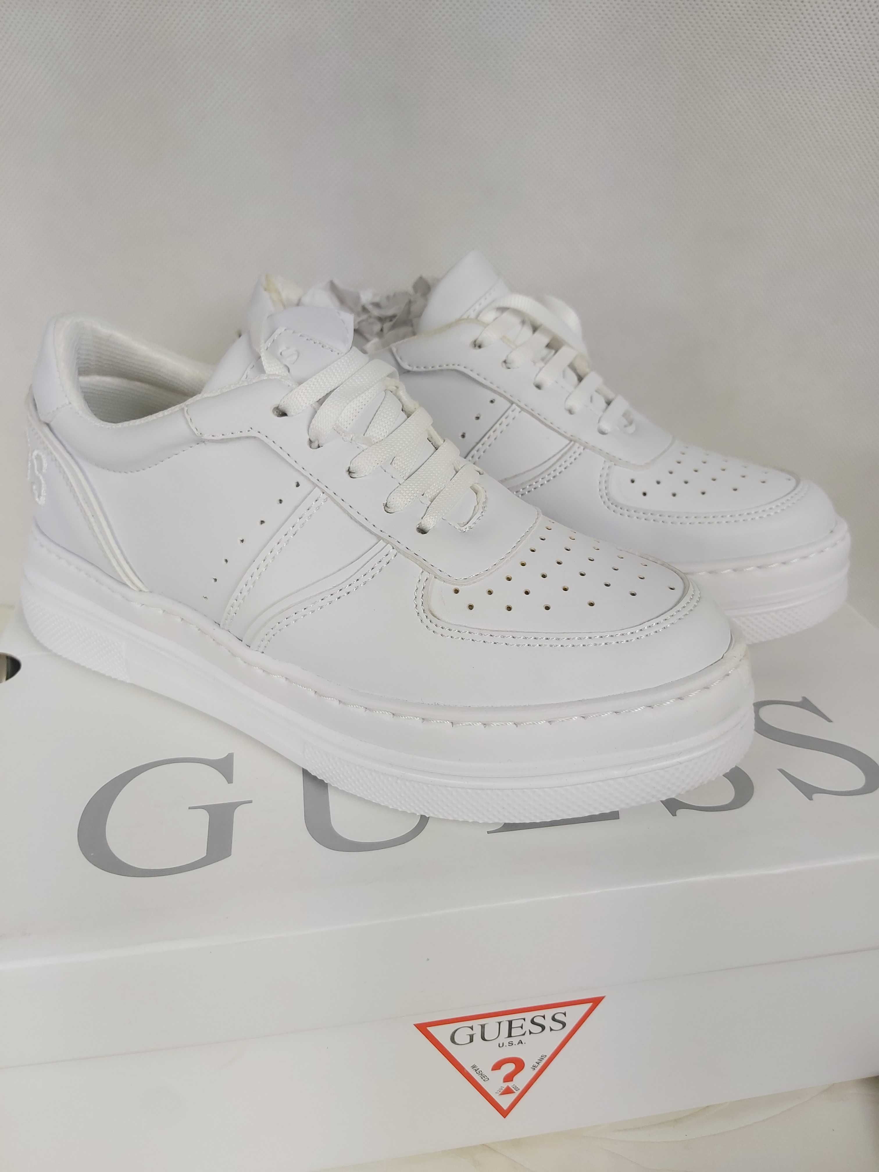 Nowe oryginalne sneakersy GUESS białe 36 trampki