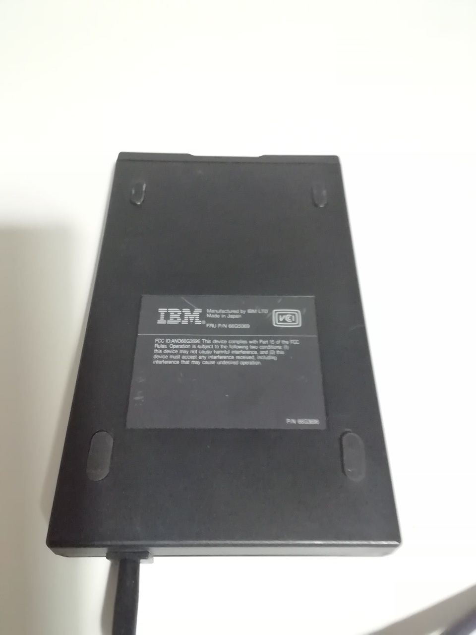 IT retro zewnętrzny czytnik dyskietek IBM