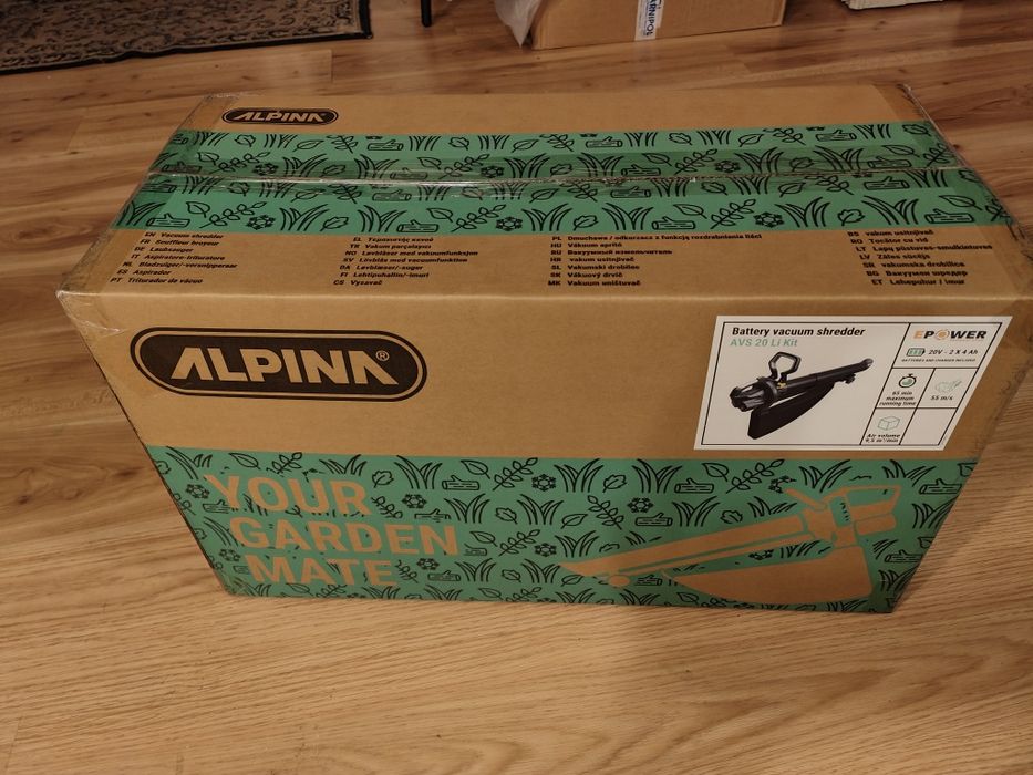 Dmuchawa do liści akumulatorowa rozdrabniacz