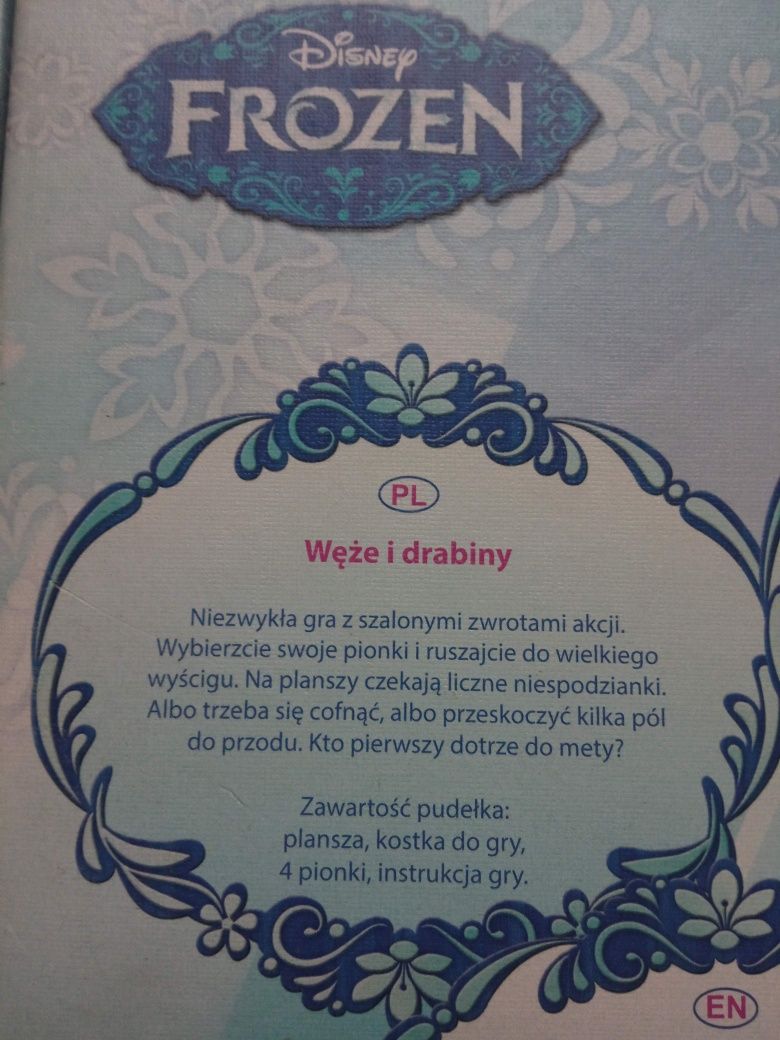 Gra planszowa Frozen + "Piotruś" Frozen