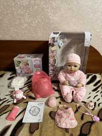 Лялька Baby Annabell інтерактивна 10 версія кукла Zapf Creation