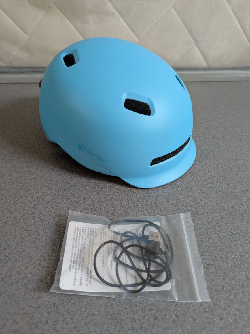 Capacete com LEDs