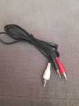 Kabel przejściówka jack na 2 x cincz