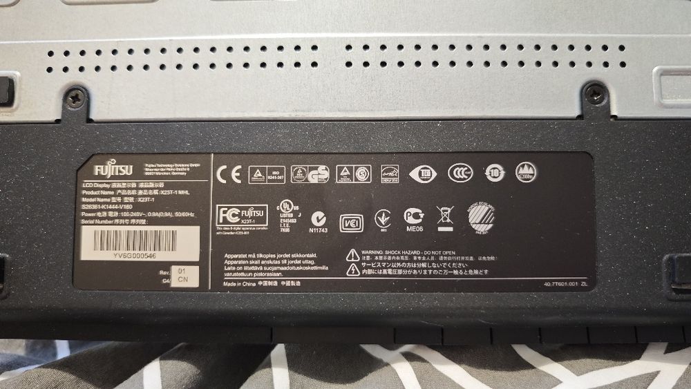 Fujitsu Display X23T-1 MHL - LED monitor - Full HD (1080p) - 23"