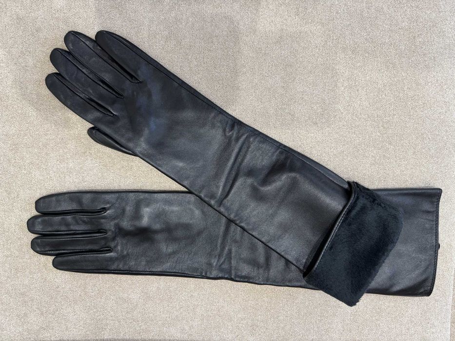 Продам довгі шкіряні перчатки!