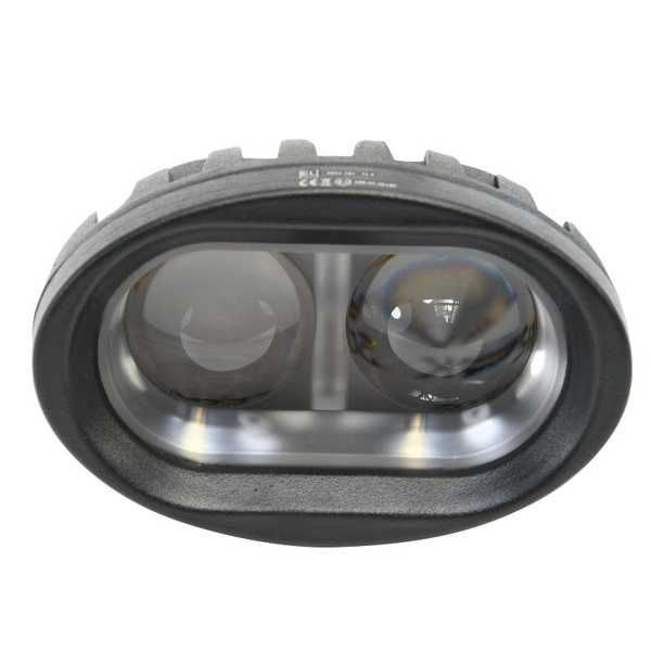 Lampa robocza elipsa 2 x led 4W, 8W 12-24V