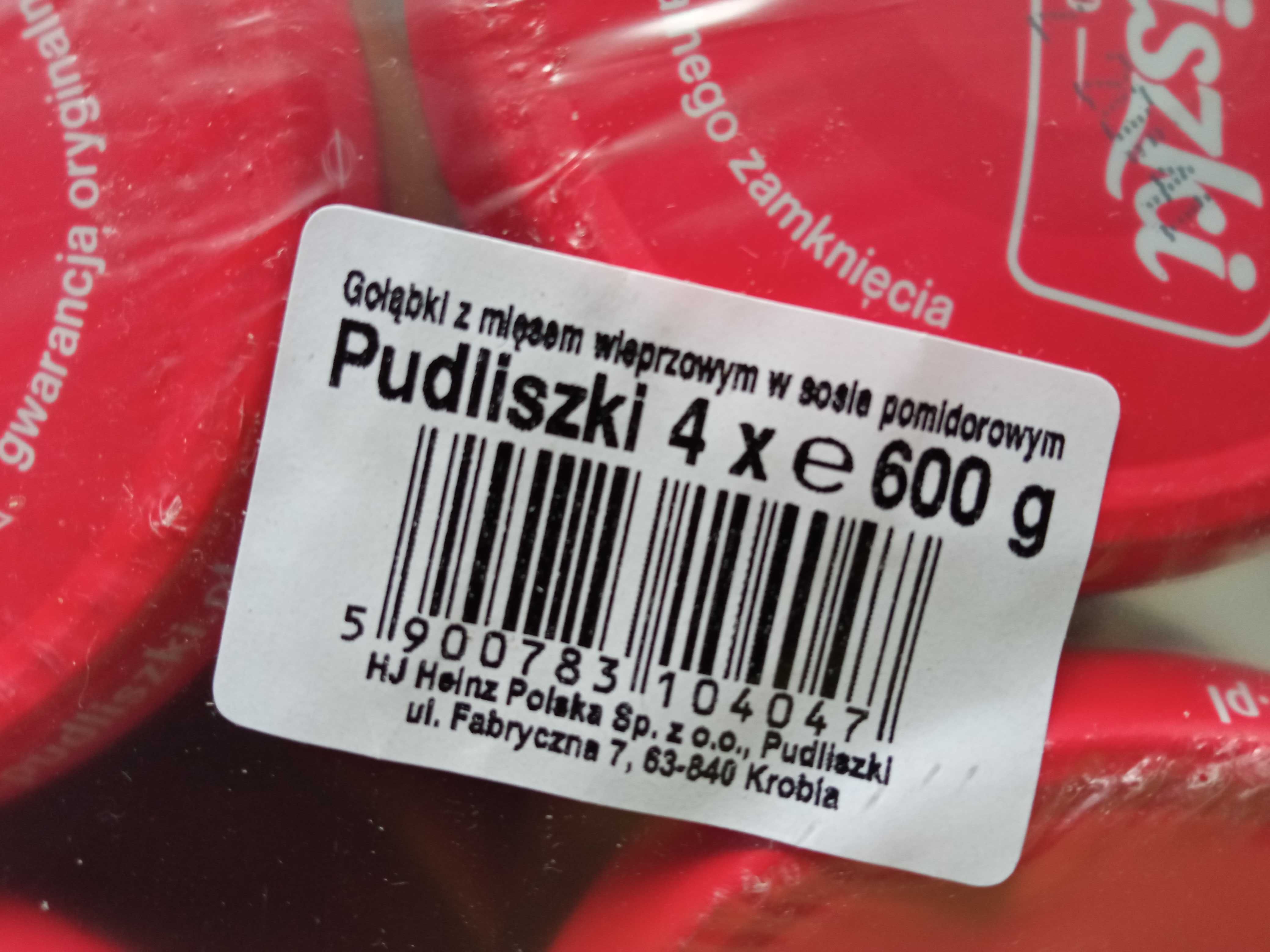 Danie obiadowe w słoiku Gołąbki w sosie pomidorowym Pudliszki