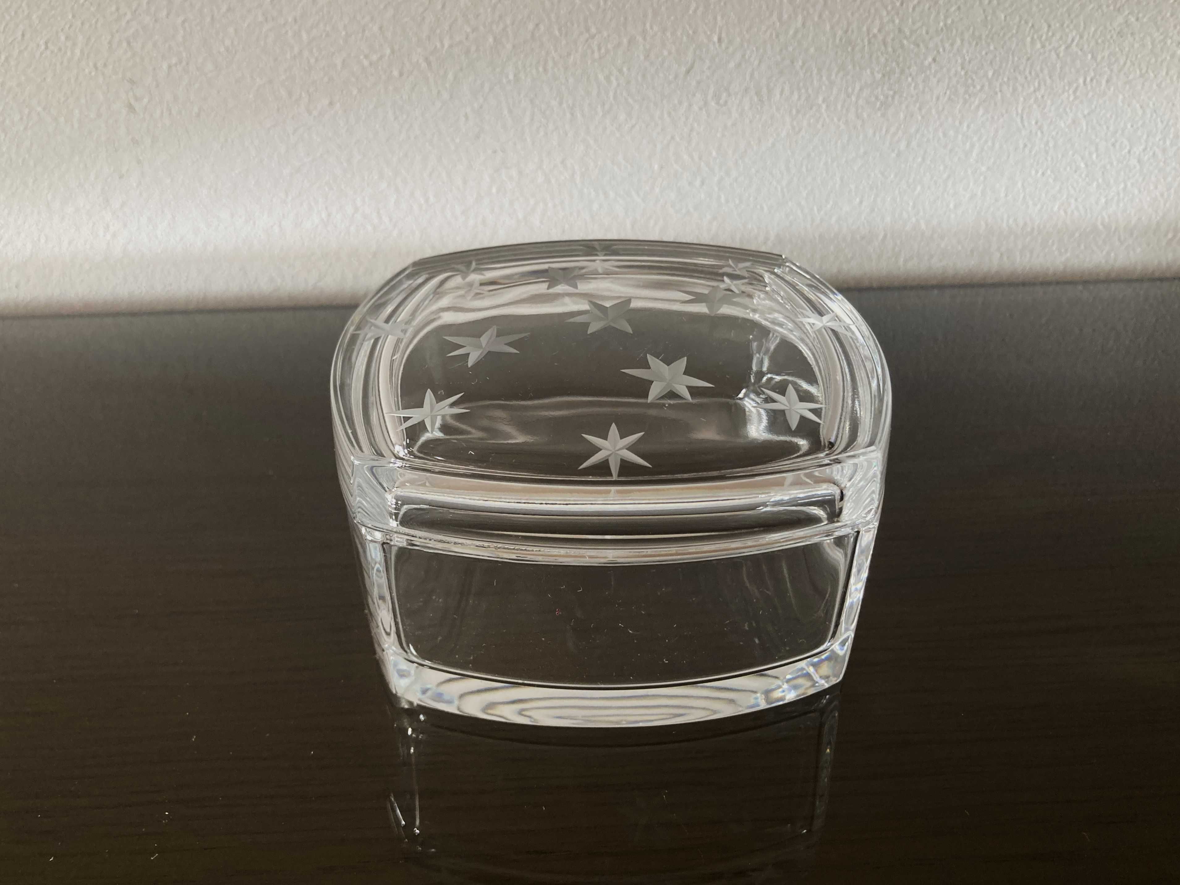Caixa em cristal sem uso