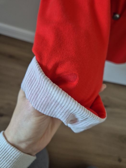 Marynarka żakiet Zara Basic czerwona L 40