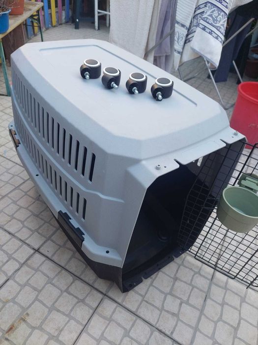 Caixa de transporte para cães