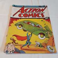 Banda Desenhada Antigo. Álbum  Action Comics N1
