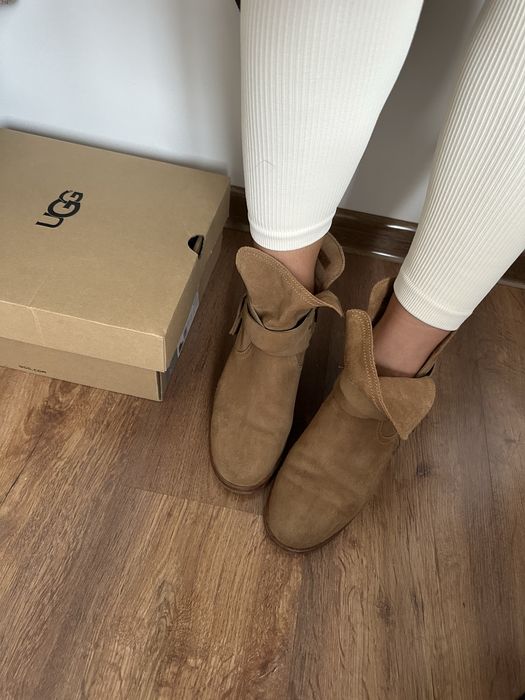 Ковбойки угг/ugg /натуральний замш