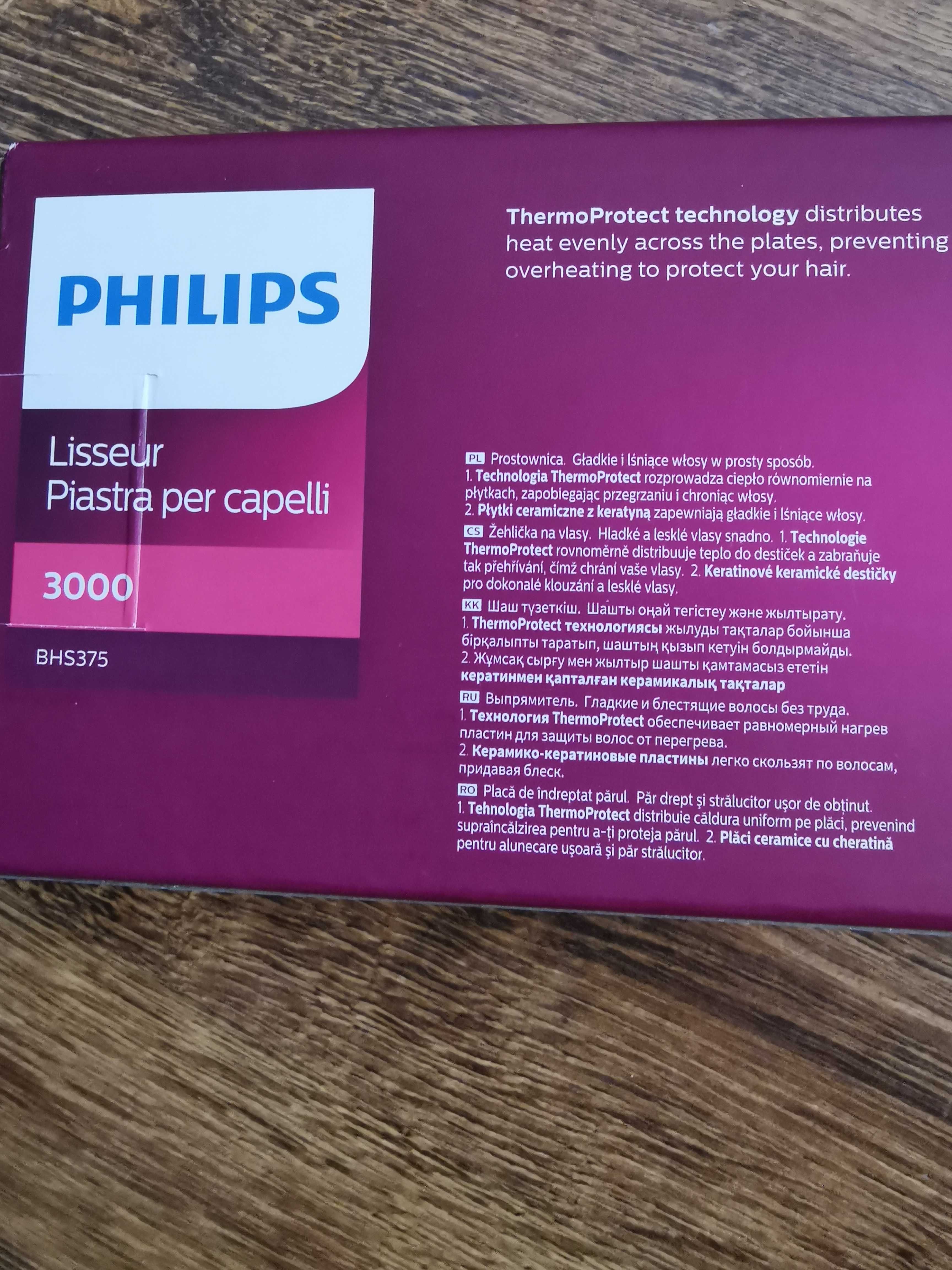 Philips Straightener 3000 Prostownica z technologią ThermoProcect Nowa