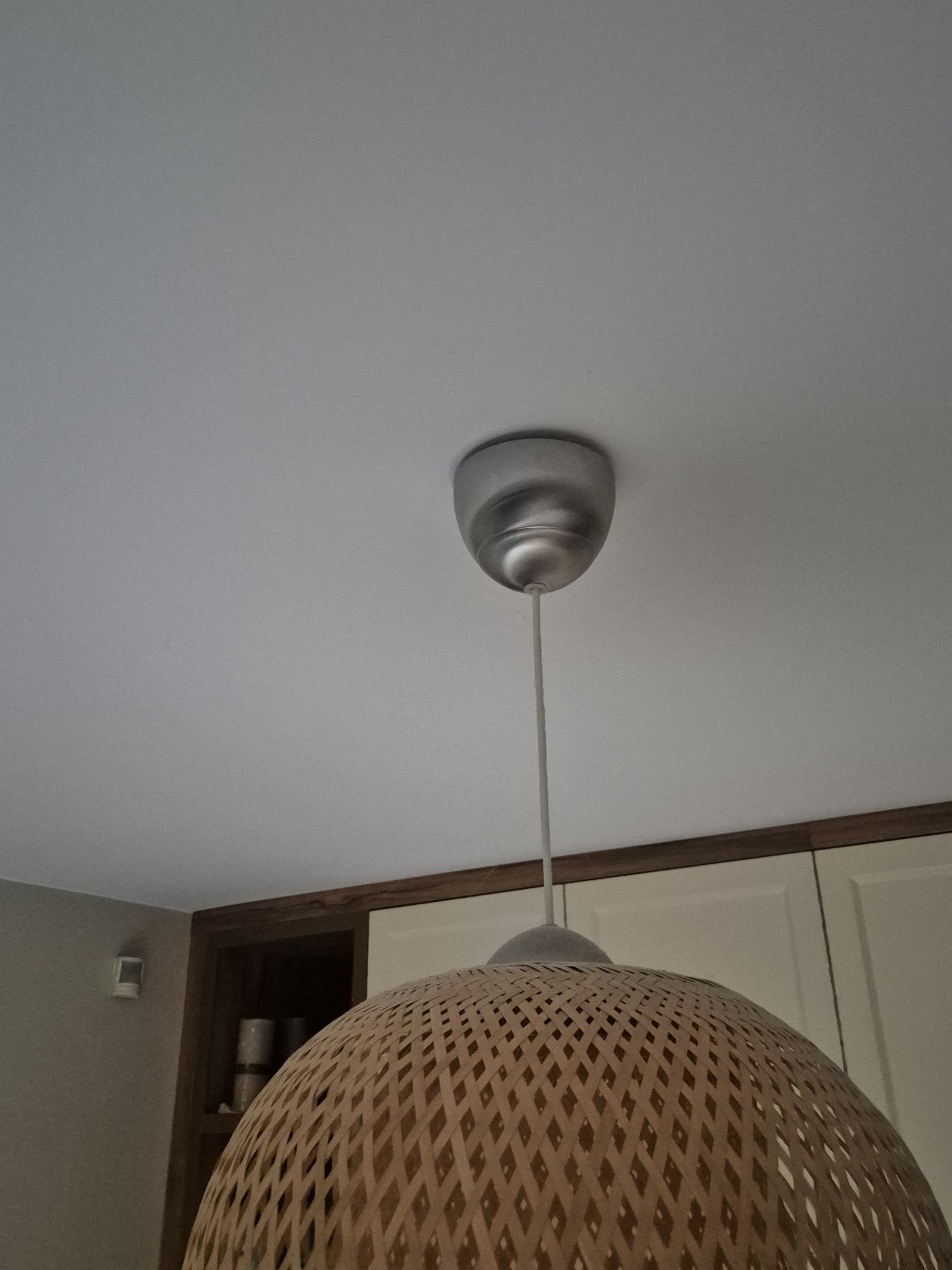 Lampa wisząca BOHO z IKEA.