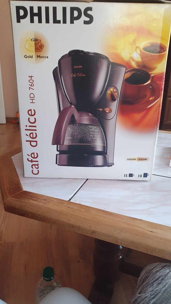 Ekspres PHILIPS daily collection HD7459 + filtry do kawy