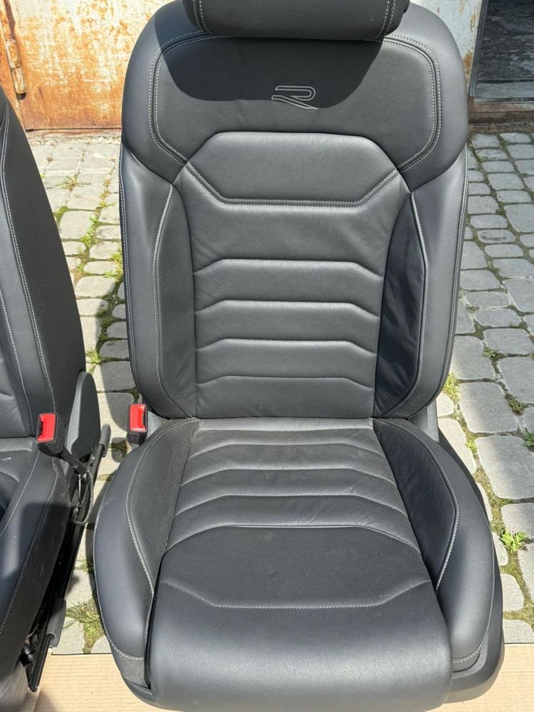 Volkswagen Touareg III R-LINE  Салон Сидіняя Фольксваген Туарег 3