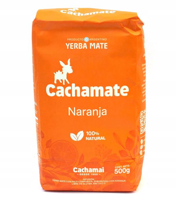Yerba Mate Cachamate Naranja (pomarańczowa) 0,5kg 500g