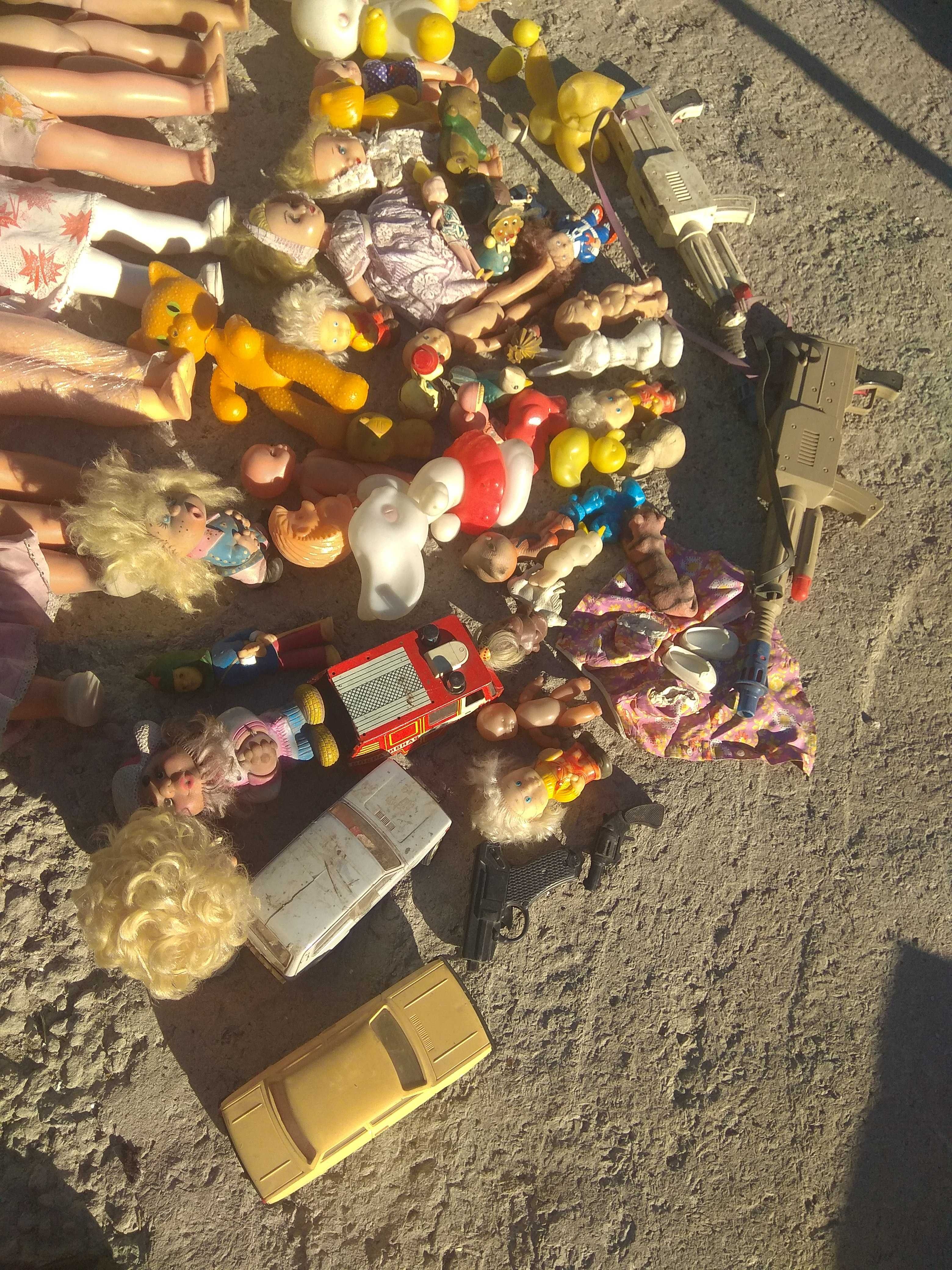 Куклы СССР (игрушки) ляльки машина  юла