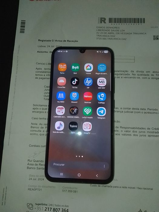 Samsung A34 5g novo