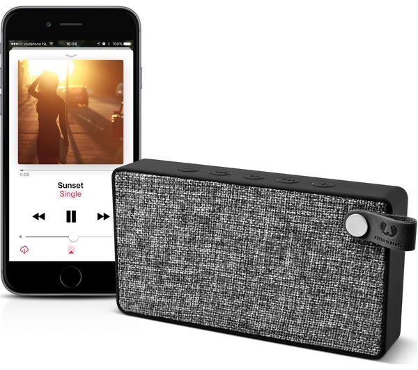 Coluna portátil bluetooth Fresh ‘N Rebel Rockbox Slice Fabric