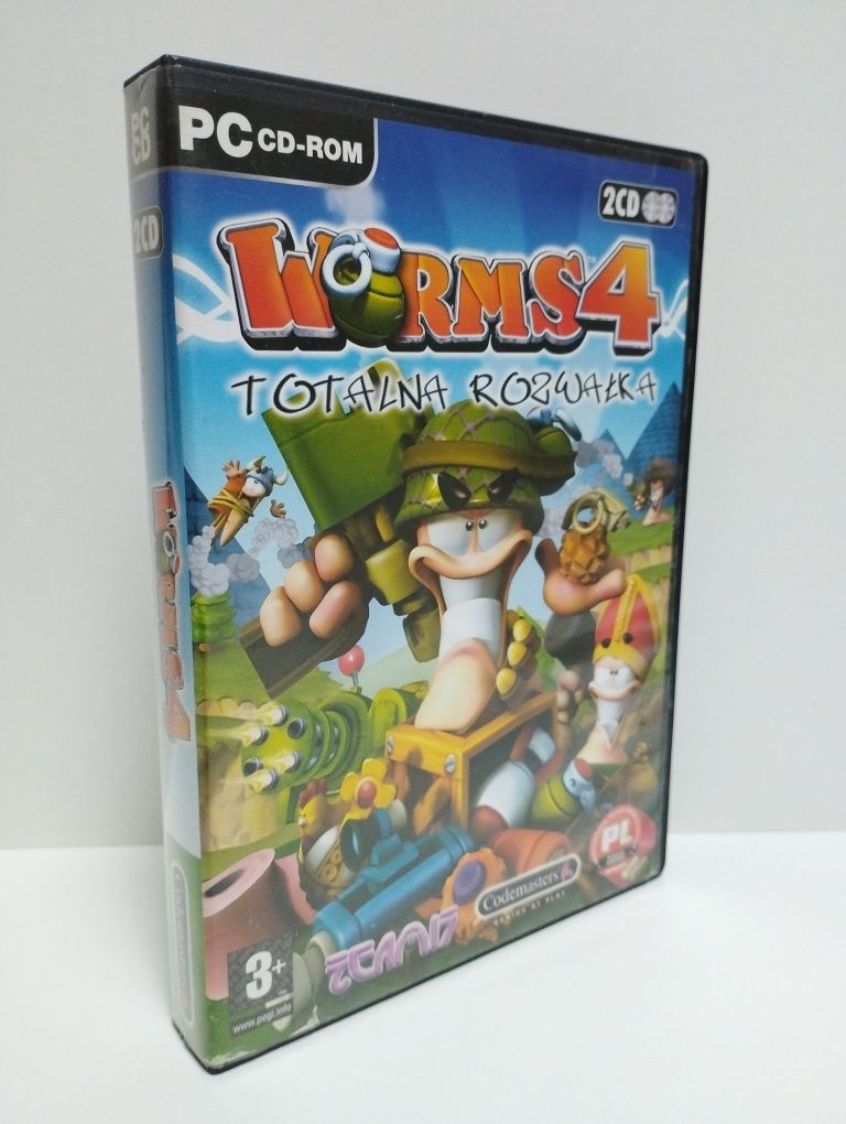 Gra PC Worms 4 Totalna Rozwałka