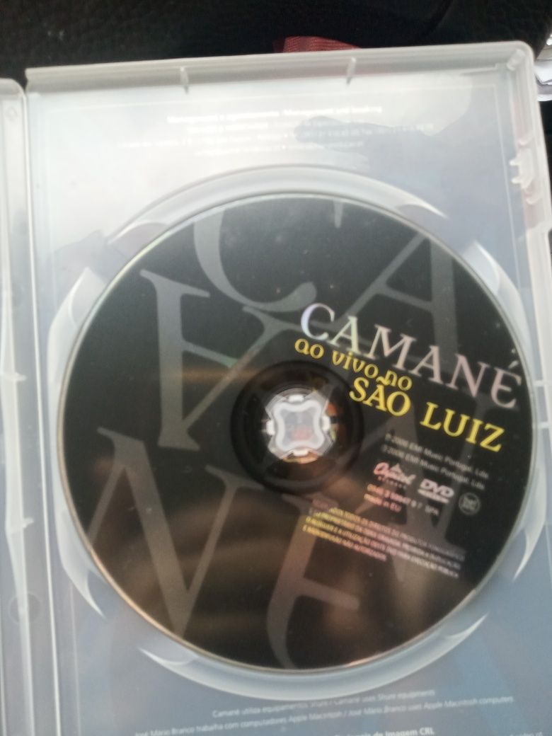 Camané ao vivo no São Luiz dvd+ cd