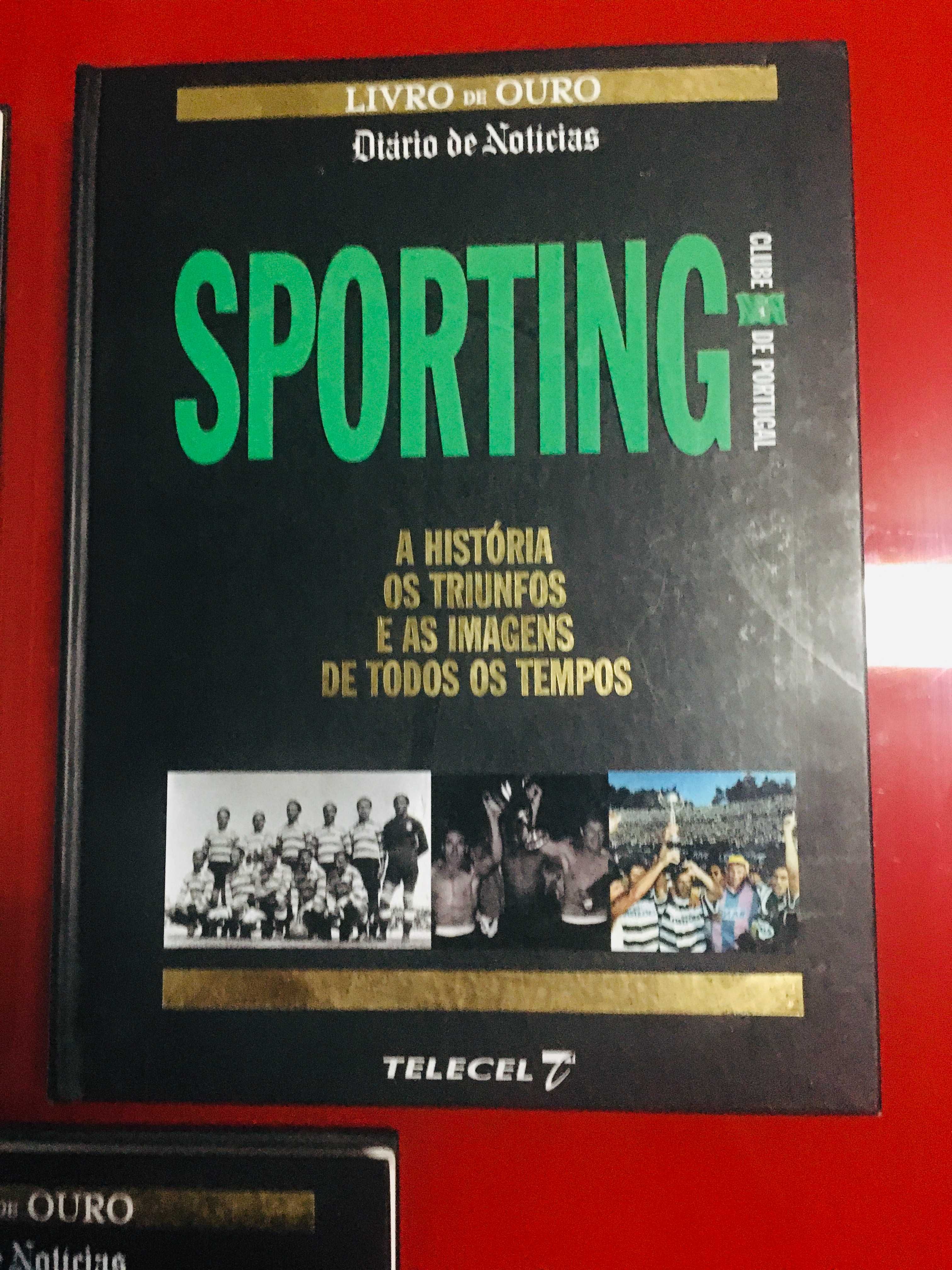 Livro de Ouro do Futebol Clube do Porto, Benfica e Sporting.